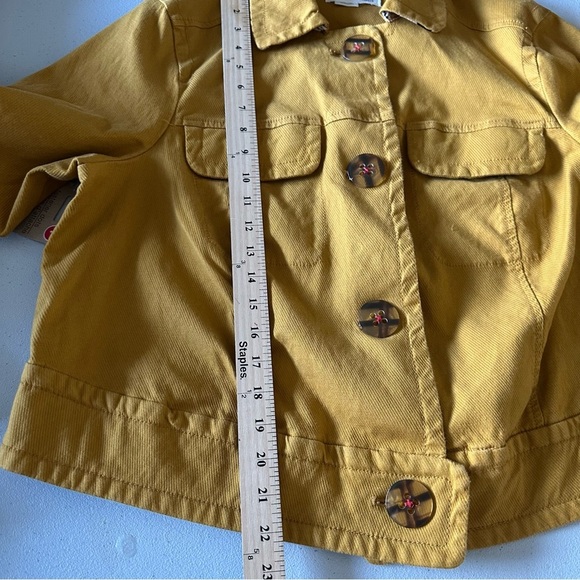 Anthropologie Nora Flounce Sleeve Jacket women’s - Picture 12 of 13